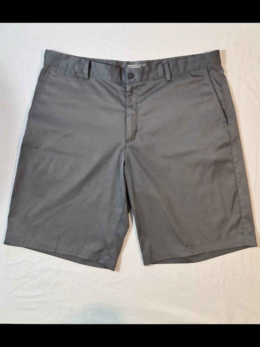 Nike Golf Tour Performance Dri-FIT Gray Golf Shorts Men's Size 38